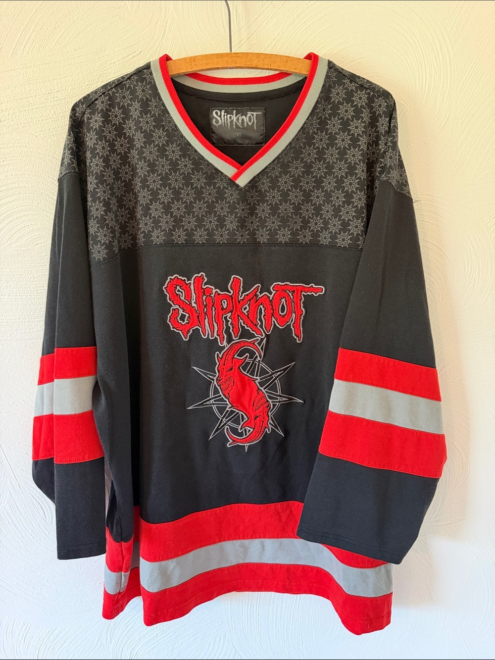Slipknot Negative 1 XIX GOAT Hockey Jersey.  Size 2XL.